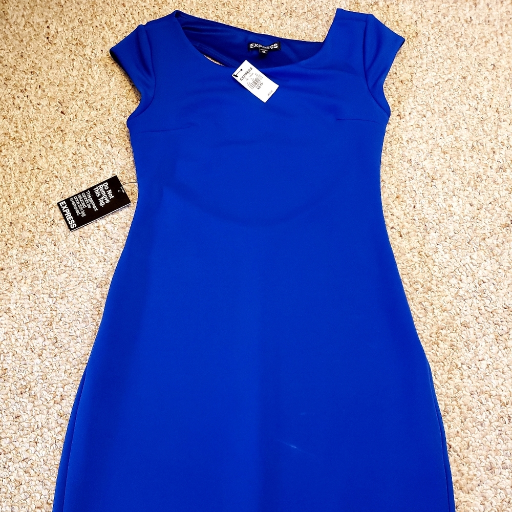Bodycon dress with cut outs
